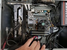 Msi 970a-g46 Scheda Madre Combo Cpu Amd Fx 8120  4gb Ram Corsair Platinum Series