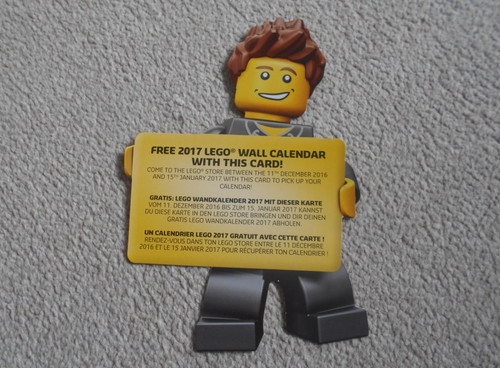 Minifigure picture card - picture,