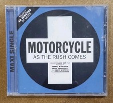 Motorcycle CD Single As The Rush Comes Positiva 40 minutes of mixes Rare!