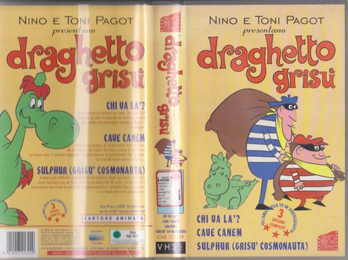 Draghetto grisu video vhs - grisu',