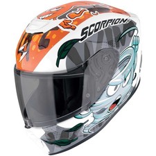 CASCO BAMBINO HELMET MOTO INTEGRALE SCORPION EXO JNR THE4ELEMENT TG YL 52-53