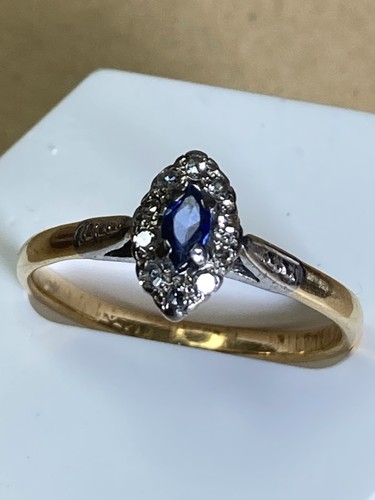 Anello oro stile art - anello, decò