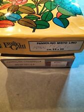 Pannolini Lino Nuovi Fondi Di Magazzino epoca collez. Vintage Lotto Zucchi Gatti