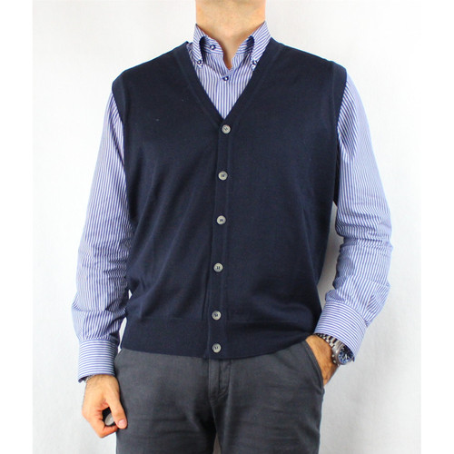 Gilet uomo aperto - uomo, 80%