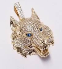 Collana con ciondolo testa di