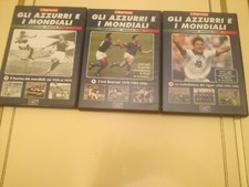 RACCOLTA DVD RARA- GLI AZZURRI E I MONDIALI- NAZIONALE CALCIO