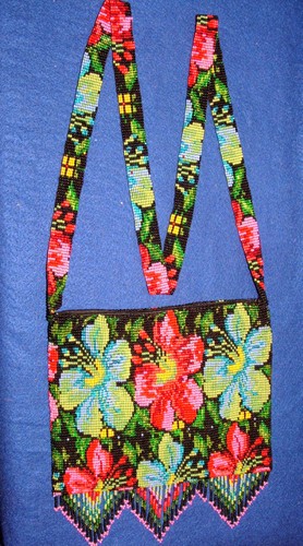 Borsa con perline - , woodland
