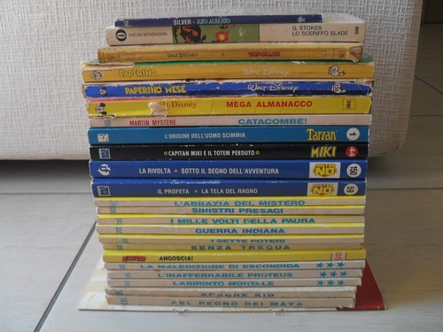 Lotto blocco misto albi - lotto,