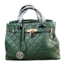 Badgley Mischka Olive  Quilted