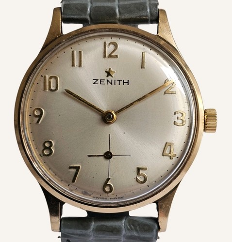 Vintage solid gold zenith - gold,