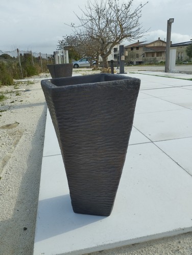 Vaso cemento arredamento - vaso,