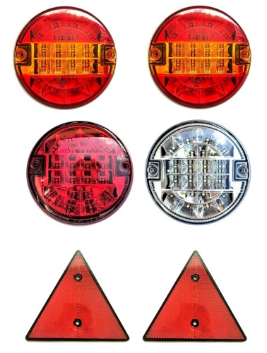 Tondo led luci posteriori - tondo,