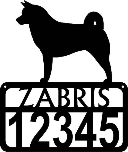 Insegna personalizzata cane