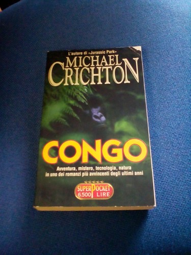 Libro congo michael crichton - libro,