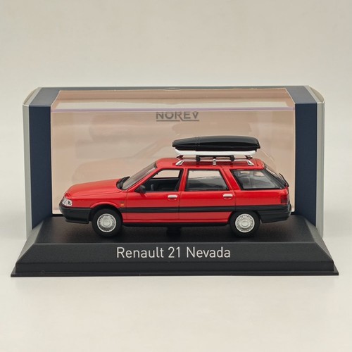 Norev 1989 rosso renault - 1/43,