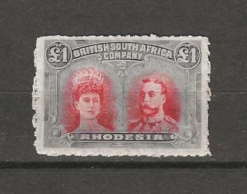 Roulette rhodesia 1910 1 - rhodesia, £1