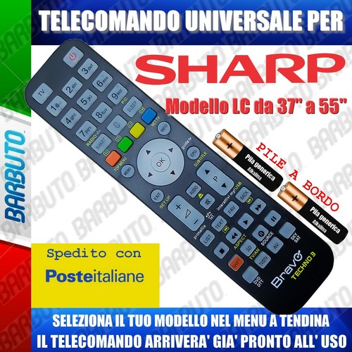 Telecomando universale sharp - telecomando,
