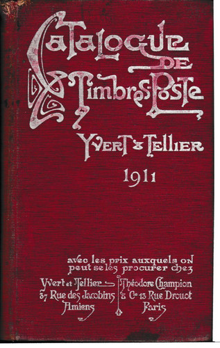 Catalogo yvert tellier 1911 - yvert, &