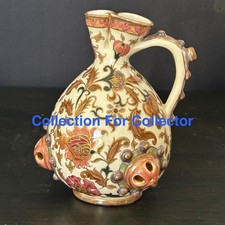 TRES RARE ANTIQUE ZSOLNAY PECS