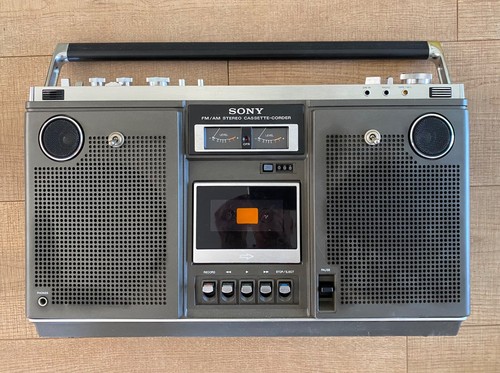 Boombox radio cassette sony - cassette,