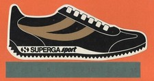 Adesivo Sticker Vintage Autocollant Aufkleber SUPERGA SPORT