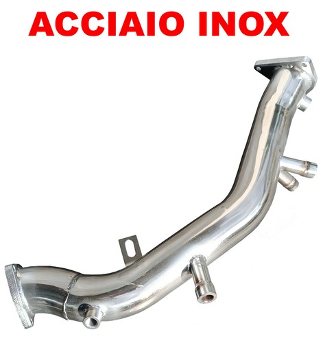 Tubo downpipe sportivo audi - downpipe,