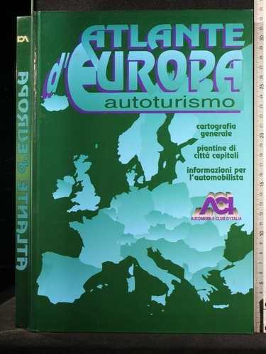 Atlante europa autoturismo - atlante, d'europa.