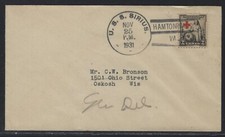 1931 U.S. Naval Cover - U.S.S