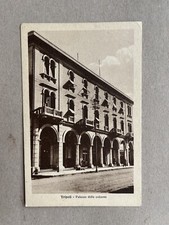 O.) Cartolina militare Libia Tripoli palazzo delle colonne 