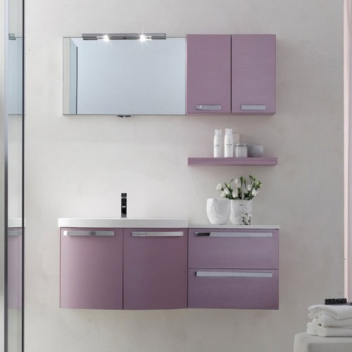 Mobile bagno curvo 120 - bagno,