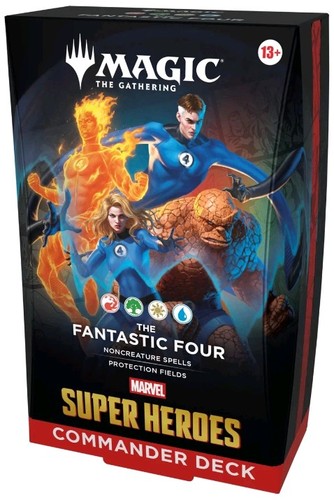 Magic marvel commander deck - magic,
