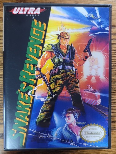 Snake revenge nes nintendo - revenge,