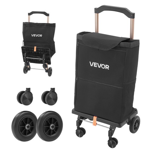 Carrello spesa pieghevole - spesa, 4