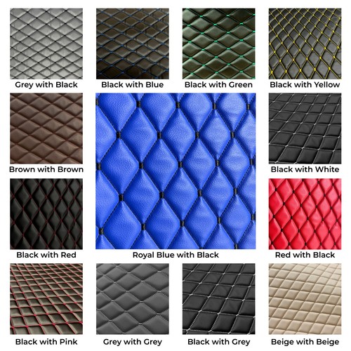 Diamond stitch quilted fabric
