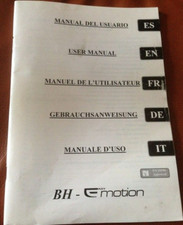 manuale d'uso bh easy emotion
