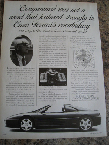 Enzo ferrari owen - ferrari, london