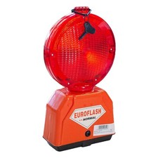 LAMPEGGIATORE LAMPEGGIANTE STRADALE LAMPADA A BATTERIA ROSSO FISSO