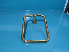 Porta asciugamani bagno ad Anello, colore oro, semplice da Installare.