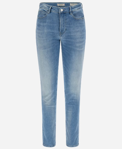 Jeans donna guess skinny logo - jeans,