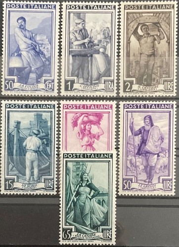 Repubblica 1955 lavori serie - 1955,