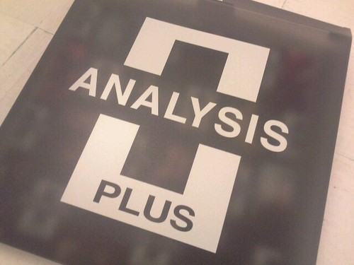 Analysis plus oval one - analysis, lungo