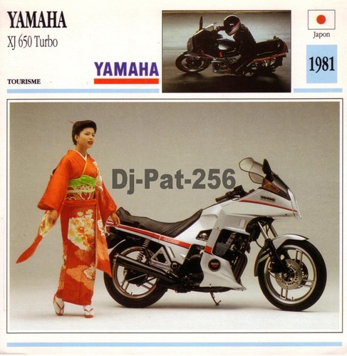 Fiche moto yamaha - xj, 650