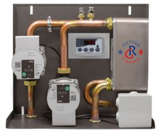 KIT SCAMBIATORE SEPARAZIONE CALDAIA DA IMPIANTO RISCALDAMENTO 40P