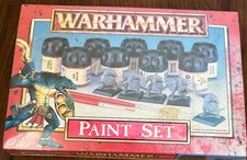 Warhammer Paint Set Green Goblin Lizardmen Cittadella Miniatures 1998 Sigillato Nuovo