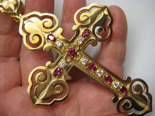 Croce pettorale per - , e