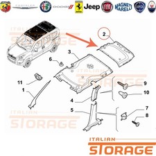 FIAT NUOVO DOBLO PASSO LUNGO CIELO POSTERIORE NO TETTO ALTO 735526898 735507446