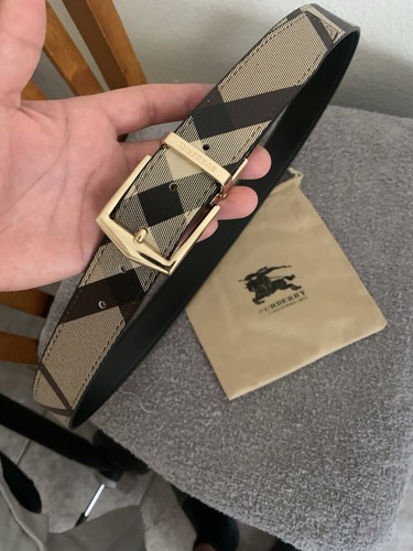 Burberry cintura reversibile - burberry,