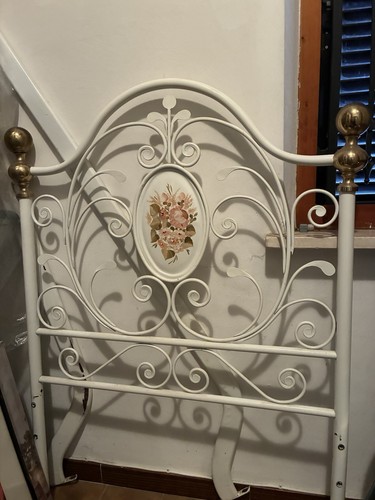 Letto singolo dipinto mano - letto,