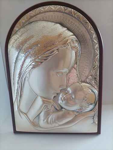 Quadro icona sacra madonna con - madonna,