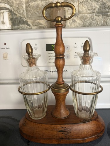 Bottiglia vetro vintage set - vintage,